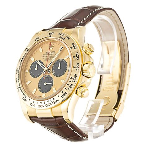 gold plated rolex daytona